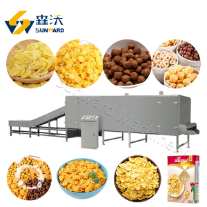 เครื่องอัดรีดธัญพืชอาหารเช้าเครื่องผลิตเส้นช็อคโกแลตคอร์นเฟลกอุปกรณ์สำหรับโรงงาน - Product Image 4