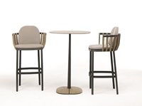 Tabouret de bar de style européen et moderne, avec chaises à dossier, pour la maison