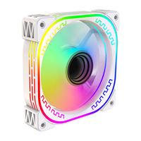 Offre Spéciale & haute qualité OEM RGB Fan 120mm Pc Case ATX Fans & cooling coloré Computer 12V Gaming CPU Cooler Air ARGB Fan