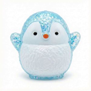 Juguetes Blandos Antiestrés, Juguetes de Pingüino para Aliviar el Estrés, Juguete de Goma Suave con Forma de Animal Feliz para Niños - Product Image 6