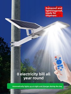 IP65 Dereceli, Akülü, ABS Plastikten Üretilmiş, Çiftlik ve Hayvan Çiftliği Aydınlatması için Güneş Enerjili <span class=keywords><strong>LED</strong></span> Sokak Lambaları - Product Image 3