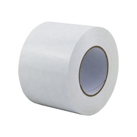 Ruban d'étanchéité pour sous-sol, barrière anti-vapeur, ruban de jointement robuste, imperméable, blanc, en polyéthylène 12 mil, pour l'encapsulation et la réparation des sous-sols