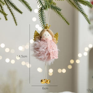 <span class=keywords><strong>Bonhomme</strong></span> <span class=keywords><strong>de</strong></span> <span class=keywords><strong>neige</strong></span> rose mignon Père Noël en peluche PP coton rempli <span class=keywords><strong>de</strong></span> cloche d'ornement suspendu pour la décoration d'arbre <span class=keywords><strong>de</strong></span> Noël cadeau <span class=keywords><strong>de</strong></span> Noël parfait - Product Image 6