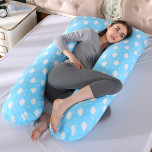 Oreiller de <span class=keywords><strong>maternité</strong></span> en forme de U, entièrement rembourré, portable, avec housse en coton amovible et lavable, couleur personnalisée Jeebay, <span class=keywords><strong>meilleur</strong></span> prix de gros - Product Image 3