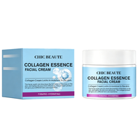 Crème Visage Raffermissante Anti-Âge Hydratante CHIC BEAUTE – Estompe les Rides et Ridules Instantanément – Crème au Collagène Anti-rides