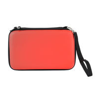 Étui de transport rigide étanche et résistant aux chocs avec sangle de poignet pour accessoires de jeu Nintendo New 3DSXL