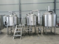 Équipement de brasserie à température contrôlée TEK, fabriqué en Chine, chaudière de brassage 5BBL 500l, cuve de mashing et de cuisson 7BBL, prix usine
