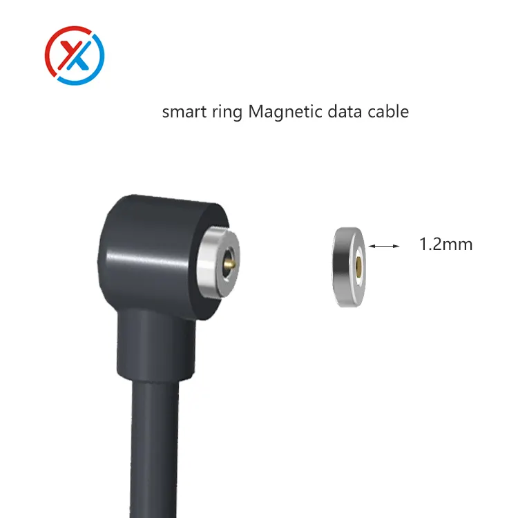 Ladekabel für smarte Ringe, beliebte Produkte in chinesischen Fabriken, ultradünnes 1,2 mm männliches und weibliches magnetisches Datenkabel