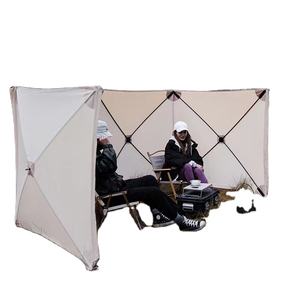 WOQI Lightweight Outdoor Backpacking Large Family <strong>Beach</strong> Hiking Camping <strong>Wind</strong> <strong>Break</strong> - Product Image 1