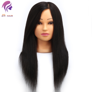 Pelo humano de la cabeza negro de Maniquí de entrenamiento de la práctica la cabeza cabello indio cabeza de Maniquí de precio al por mayor para <span class=keywords><strong>Barber</strong></span> - Product Image 3