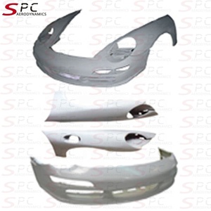 Guardabarros delantero de parachoques delantero SPC 997 Looks para Porsche 986 <span class=keywords><strong>996</strong></span> Tuning Body Kit para Porsche <span class=keywords><strong>Boxster</strong></span> 1997-2004 911 1998-2004 - Product Image 2