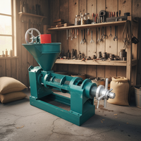 Nieuwe kleine koude fruit- en plantaardige olieverwerkingsmachine voor thuisgebruik, concurrerende prijs, pinda-, sesam- en sojaboonoliepers, 250 kg/uur