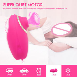 Nuevo <span class=keywords><strong>Mini</strong></span> Vibrador Sexual para Adultos, Masajeador Femenino con Modo de Succión, 10 Frecuencias, Simulación de Lengua - Product Image 5