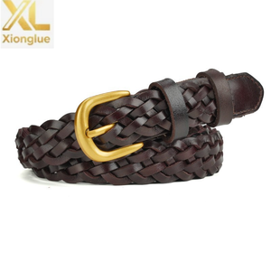 Cinturón de Cuero Retro para Hombre, Cinturones de Cuero Tejidos a Mano de Moda para Mujer y Cinturones de Mezclilla - Product Image 3