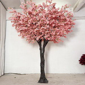 Cây hoa anh đào nhân tạo 8ft phổ biến nhất, trang trí màu hồng cho salon tóc, cây hoa trang trí hiện đại, cây nhân tạo bằng lụa - Product Image 4