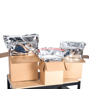 Lớn bạc kim loại lá mát gửi thư tự con dấu cách điện nhiệt bưu phẩm Deluxe cách điện hộp lót túi - Product Image 2