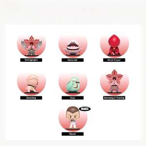 Caja Misteriosa Original Kawaii MightyJaxx de la Serie <span class=keywords><strong>Stranger</strong></span> Things, Figura de Acción, Adornos de <span class=keywords><strong>Halloween</strong></span>, Regalos y Juguetes - Product Image 5