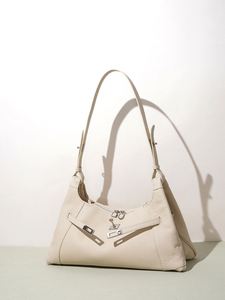 Bolso de Mano de Cuero Vacuno Genuino de Lujo para Mujer, Modelo 2026, con Cierre de Cremallera y Candado, Gran Capacidad, Rectangular, Estilo Vintage, Tipo Bandolera - Product Image 2