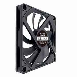 พัดลมระบายความร้อน Huierde Ice Soul F8010 ขนาด 80x80x25 มม. แบบ 4 พิน PWM สำหรับเคสคอมพิวเตอร์ตั้งโต๊ะ - Product Image 5