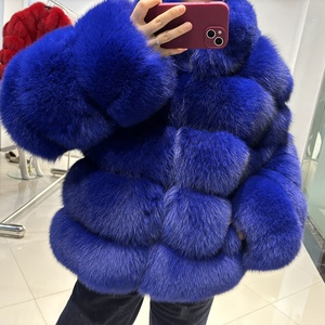 High Quality Natural <strong>Royal</strong> <strong>Blue</strong> Fox Fur Coat Real Fur Coats <strong>for</strong> <strong>Women</strong> 2025 Fashion Winter Bomber <strong>Jacket</strong> Fur - Product Image 5