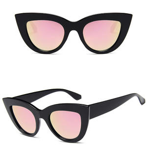 Stock Vintage Cat Eye lunettes de soleil femmes Designer lunettes de soleil femme Sexy léopard Cateye <span class=keywords><strong>noir</strong></span> dégradé lunettes - Product Image 6