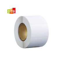 Etiquetas térmicas RFID para impresión personalizada, rollo de papel resistente a la manipulación, pegatinas térmicas de envío Rfid