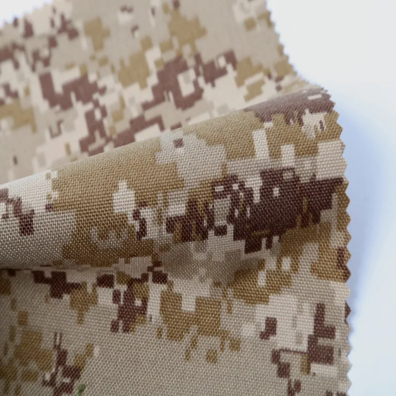 Tissu de camouflage imprimé, 100% polyester, 600d, oxford, fabriqué en pu, nouvelle collection
