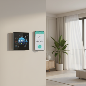 Recuperador de aire silencioso para HVAC con control wifi, ventilación con recuperación de calor para una sola habitación - Product Image 2