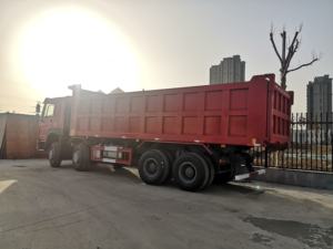 Hot Koop Gebruikt Shacman Howo 40 T 380hp F3000 6X4 8X4 Zware Cng Dump Truck - Product Image 3