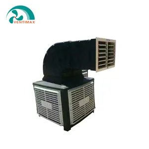 Evaporative air coolers are used in greenhouses workshops farms and factory air conditioning cooling systems