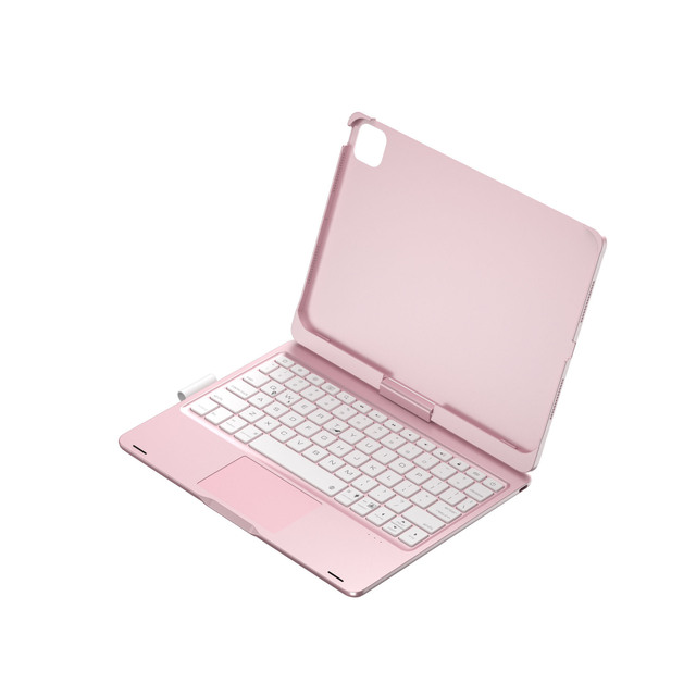 360 Degree Rotating Wireless Keyboard Case with Touchpad for iPad 10.9 2022 10th Keyboard for ipad M3/M2 10.9inch 11inch