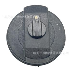 Bouchon de réservoir de carburant Hanyang Lock Industry, noir, ABS, pour camion Jinbei 97, installation facile. - Product Image 1