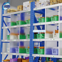 Sistema de Almacenamiento en Pared de Alta Eficiencia para Clasificación de Mercancías en Almacenes
