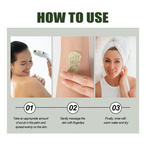 Vente en gros EELHOE Crème de gommage pour le corps à l'avocat facile à utiliser anti-âge pour la peau affaissée et anti-rides - Product Image 3