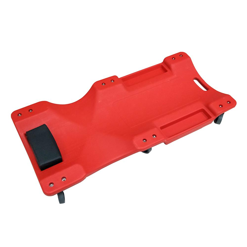 Under Car Red Plastic Roller Automotive