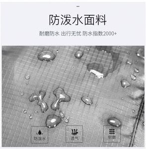 Sac à dos pliable de voyage personnalisable, imperméable, pour le camping et le cyclisme - Product Image 3