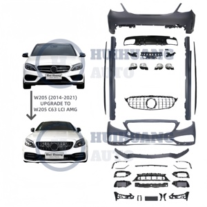 Montaggio diretto parti di modifica auto per Mercedes W205 Bodykit Benz classe C W205 <span class=keywords><strong>paraurti</strong></span> anteriore C63 <span class=keywords><strong>AMG</strong></span> Style - Product Image 1