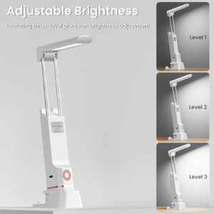 Multifunctional Lighting <b>Desk</b> <b>Lamp</b> Eye Protection <b>Lamp</b> USB <b>Rechargeable</b> Reading <b>Lamp</b> with Mobile Phone Holder - Product Image 2
