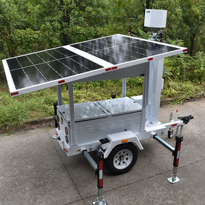Remorque <span class=keywords><strong>de</strong></span> sécurité solaire mobile Green Power <span class=keywords><strong>sans</strong></span> caméra - Product Image 2