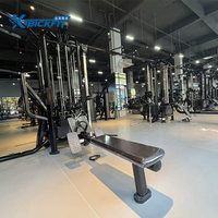 Appareil de musculation multifonctionnel commercial 8 stations, équipement de fitness pour salle de sport, machine d'entraînement de force, prix usine, bonne qualité
