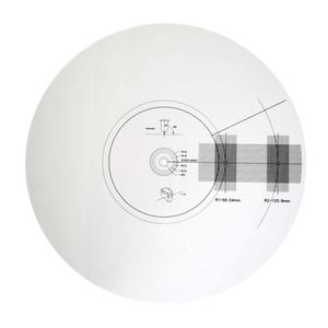 Placa de Calibración de Precisión para Discos de Vinilo, Impermeable, Herramienta de Medición de Distancia para Tocadiscos, Accesorio para Grabar Ángulos - Product Image 1