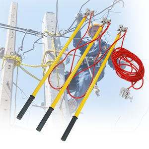 Yüksek Gerilim Topraklama Kablosu + İzole Çubuk + Çelik Topraklama Çivisi Seti - Product Image 6