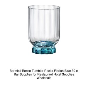 Verre à whisky Bormioli Rocco Florian Blue Rocks 30 cl H 10,4 cm Ø 7,3 cm - Product Image 2