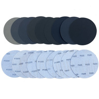 Disque de papier abrasif SiC humide et sec de qualité supérieure, 2 à 6 pouces, P60 à P10000, résistant à l'eau, usine OEM