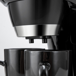 Cafetera de Goteo Totalmente Automática de 5 Tazas o Menos, Fácil de Limpiar, Carcasa de Plástico, Color Plateado, Negro, Blanco, Eléctrica - Product Image 2