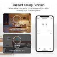 Interrupteur relais intelligent WiFi Tuya 4 canaux 85-250V avec télécommande RF 433MHz 10A Système de maison intelligente PST-TYAC-4CH
