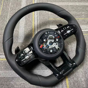 Volant de Voiture en Fibre de Carbone pour Mercedes-Benz Classe A B C E G S pour <span class=keywords><strong>Amg</strong></span> GT CL SL GL ML W212 W176 W213 W211 W205 - Product Image 2