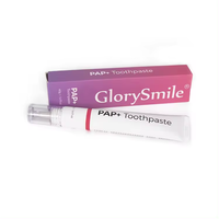 Logo privé Kit de dentifrice 40g Nettoyage des dents Blanchiment PAP + Formule Dentifrice.