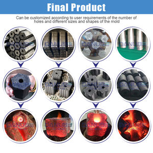 Machine de briquetage haute performance pour charbon de riz et briquettes en nid d'abeille - Product Image 6