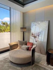 <span class=keywords><strong>Fauteuil</strong></span> moderne nordique de luxe en tissu <span class=keywords><strong>fourrure</strong></span> pour salon - Product Image 2